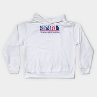 Stacey Abrams for Governor of Georgia 2022 Kids Hoodie